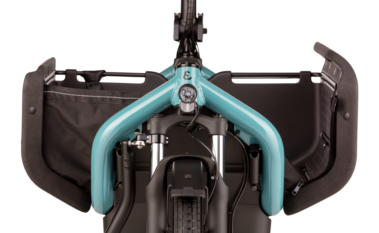 Riese & Muller Carrie2 City EBike Closeup Cargo view | Electric Bikes Brisbane