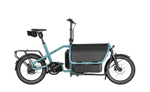 Riese & Muller Carrie2 Automatic Cargo EBike with Dog Kit, Aqua colour 