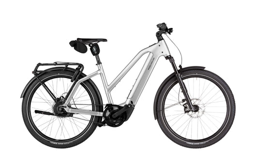 Riese & Müller Charger5 Mixte Vario Magnesium electric bike side view Brisbane