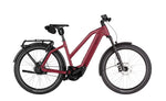 Riese & Müller Charger5 Mixte Vario Dark Red electric bike side view Brisbane