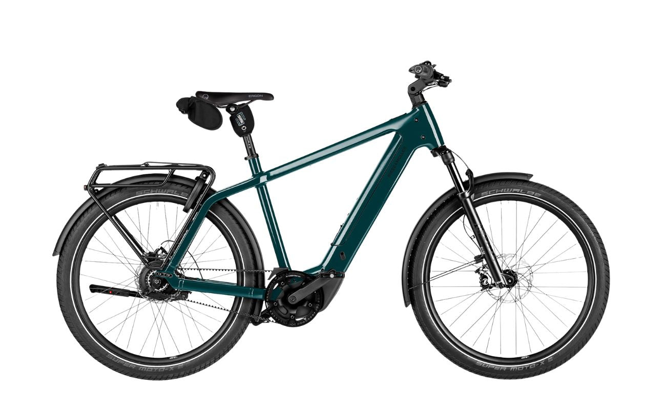 Riese & Müller Charger5 Vario Pine electric bike side view Brisbane