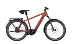 Riese & Müller Charger5 Vario Maroon electric bike side view Brisbane