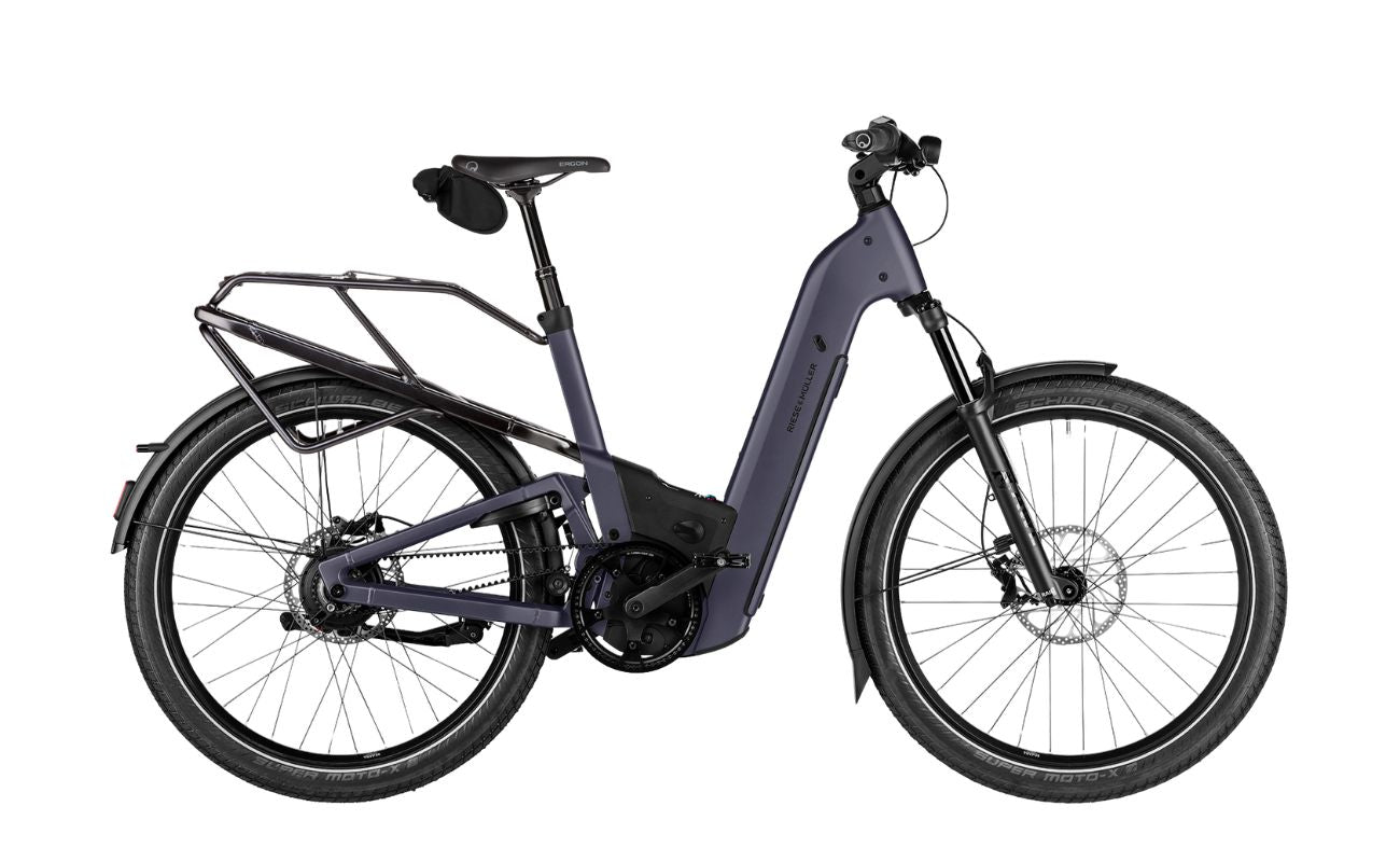 Riese & Müller Homage5 Vario Night side profile electric bike Brisbane