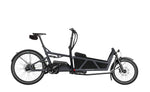 Riese & Müller Load5 60 Rohloff Coal Grey cargo eBike side view Brisbane