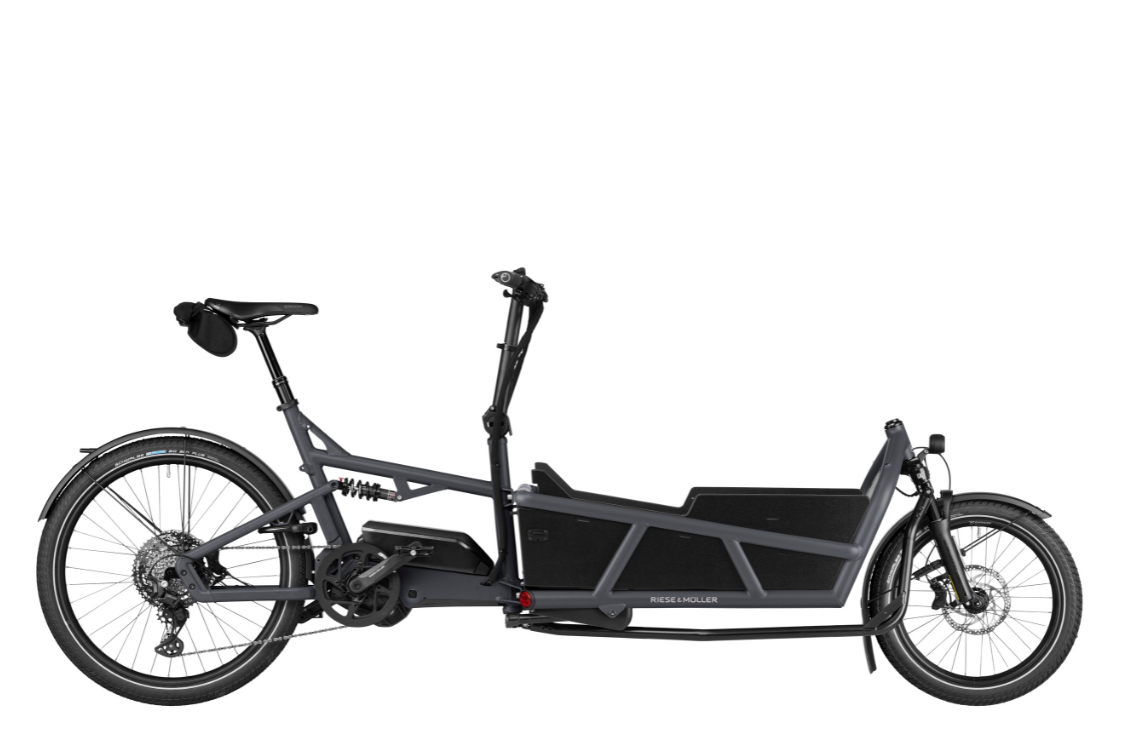 Riese & Muller Load5 75 Vario Ebike Coal Grey Matt