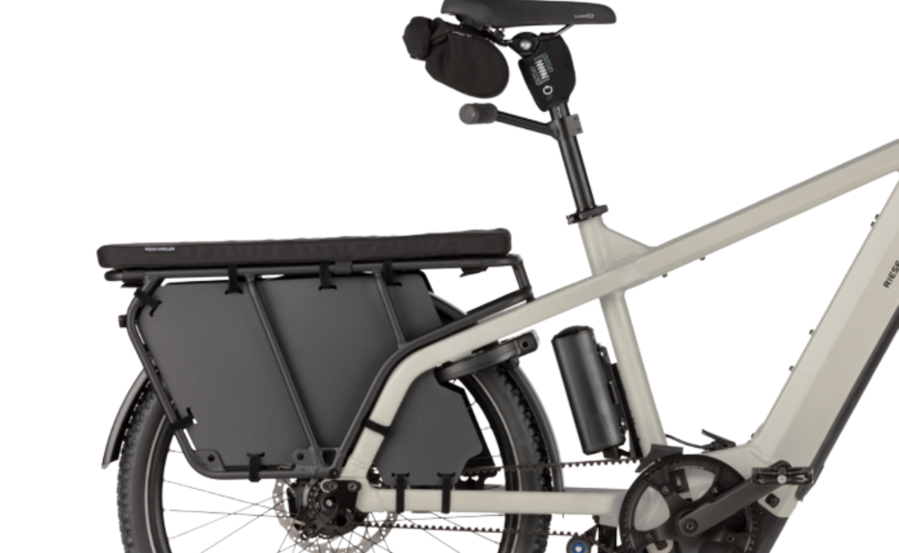 Riese & Muller Multicharger 3 Passenger Kit Side View Installed | Electric Bikes Brisbane