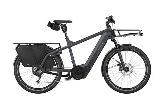 Riese & Muller Multicharger3 Touring EBike Utility Grey/Black Colour Variant  | Electric Bikes Brisbane
