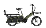 Riese & Müller Multitinker2 Family Olive cargo eBike 2027 side profile