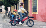 Riese & Müller Multitinker2 Family cargo eBike carrying a child on the rear