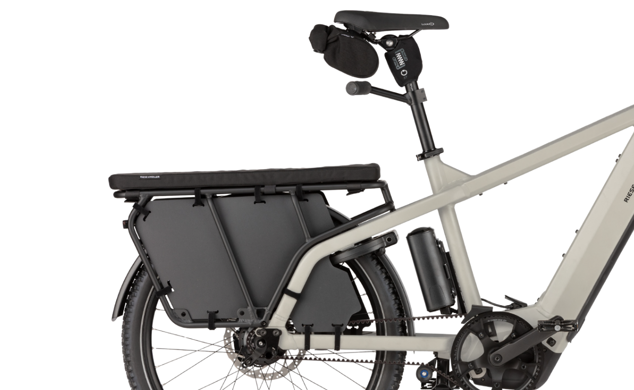Riese & Muller Multicharger3 Touring EBike Closeup Passenger Kit Look | Electric Bikes Brisbane