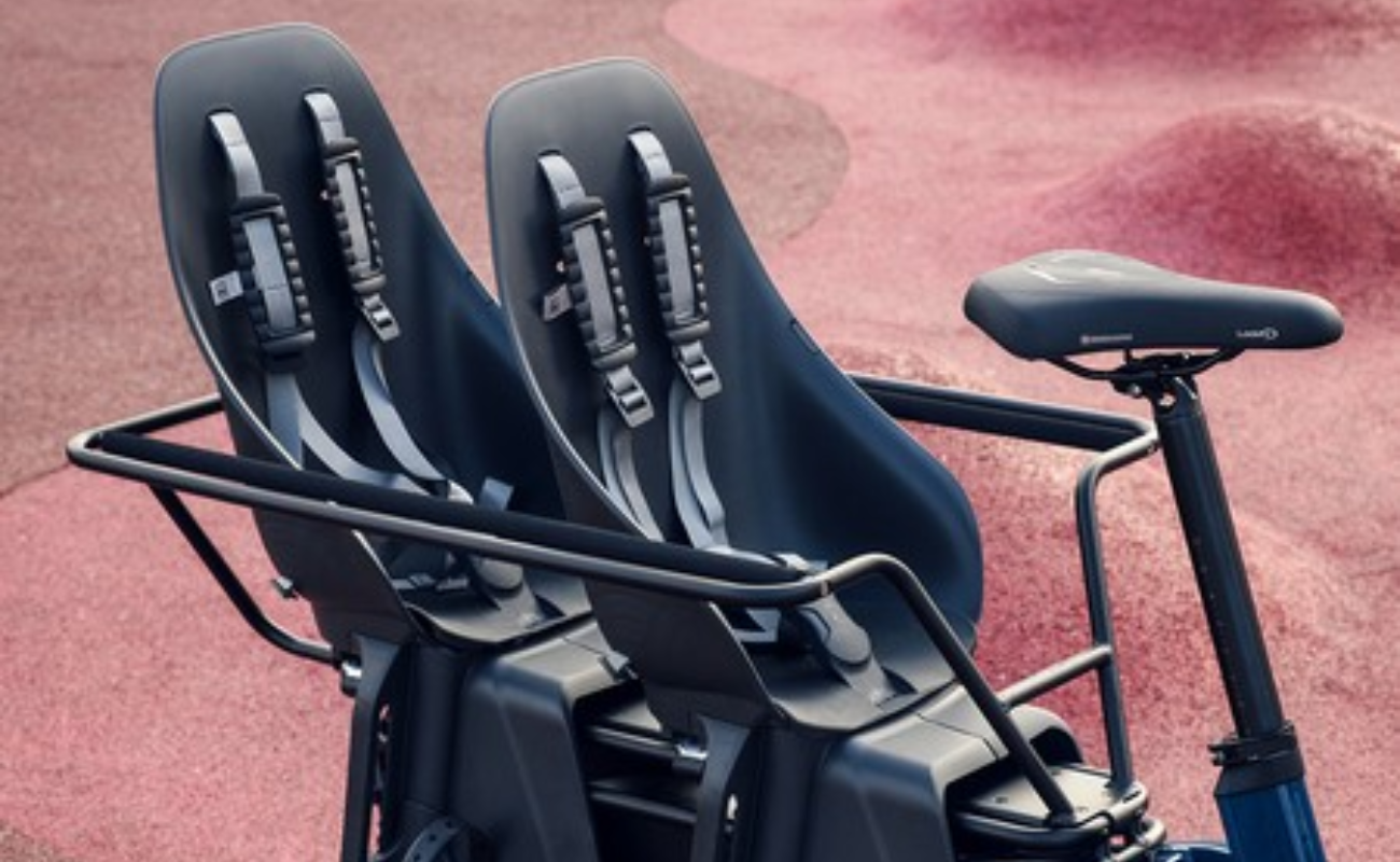 Riese & Muller Multitinker2 Vario Cargo EBike with 2 Child Seat upgrade | Electric Bikes Brisbane