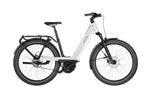 Riese & Müller Nevo5 Silent CORE Pure White side profile electric bike Brisbane