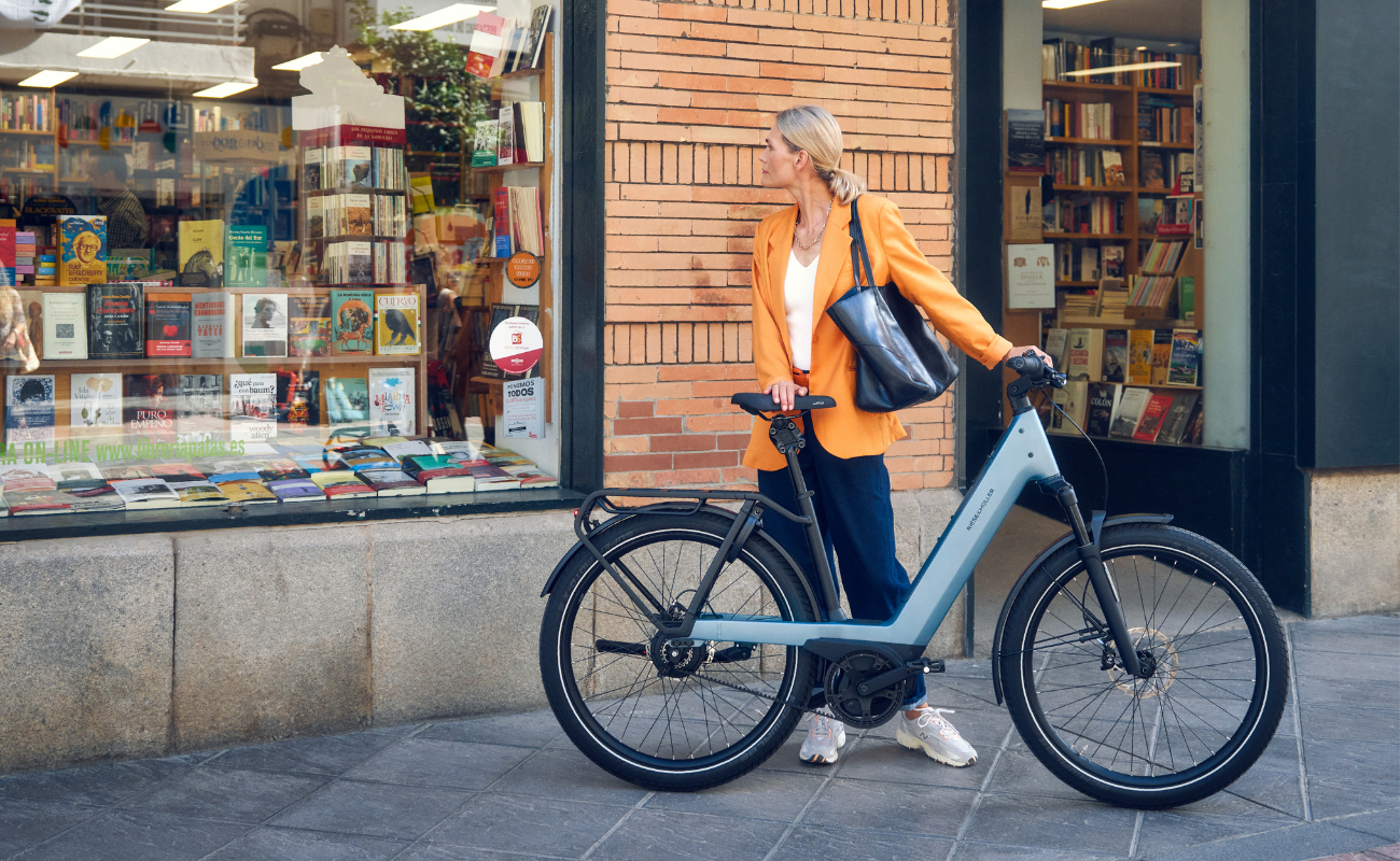 Riese & Muller Nevo5 Vario 800Wh EBike Lifestyle shot | Electric Bikes Brisbane
