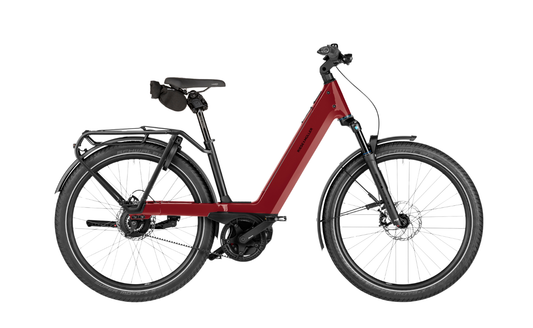Riese & Muller Nevo5 Vario 800Wh EBike Ruby Red Variant | Electric Bikes Brisbane