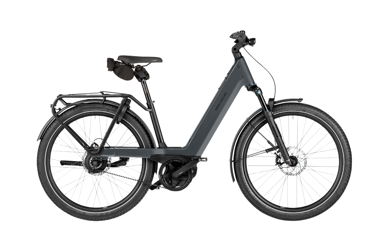Riese & Muller Nevo5 Vario 800Wh EBike Slate gray Variant | Electric Bikes Brisbane