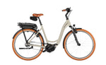Riese & Müller Swing5 Silent Almond E-Bike 2027 side profile with Bosch motor and belt drive