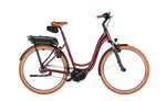 Riese & Müller Swing5 Silent Bordeaux E-Bike 2027 side profile with Bosch motor and belt drive