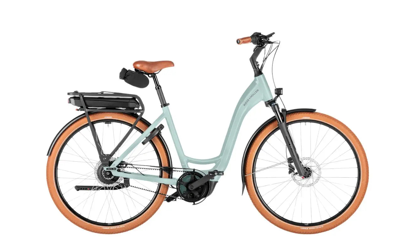 Riese & Müller Swing5 Vario Salvia E-Bike 2027 side profile Brisbane