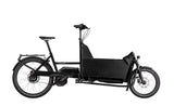 Riese & Müller Transporter2 65 Vario Black cargo box side profile electric bike Brisbane