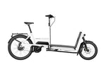 Riese & Müller Transporter2 65 Vario True White side profile cargo electric bike Brisbane