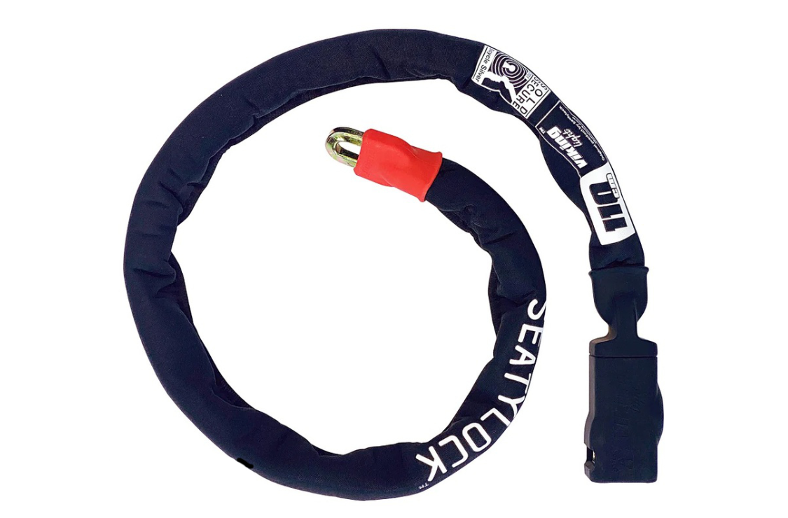 Seatylock Viking Silver Chain Lock 110cm