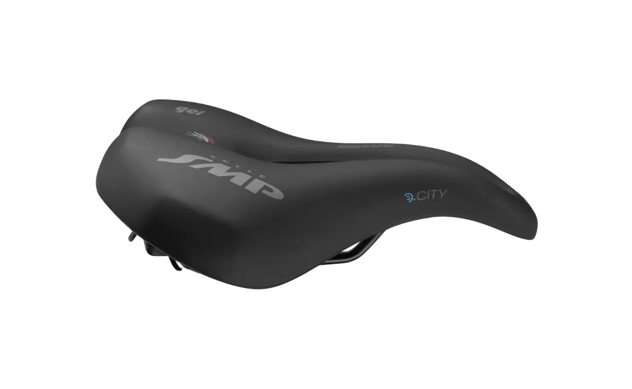 Selle SMP E-City Gel Saddle Side View | Electric Bikes Brisbane