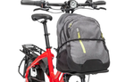 Tern Hauler Rack With a backpack tied over | Electric Bikes Brisbane