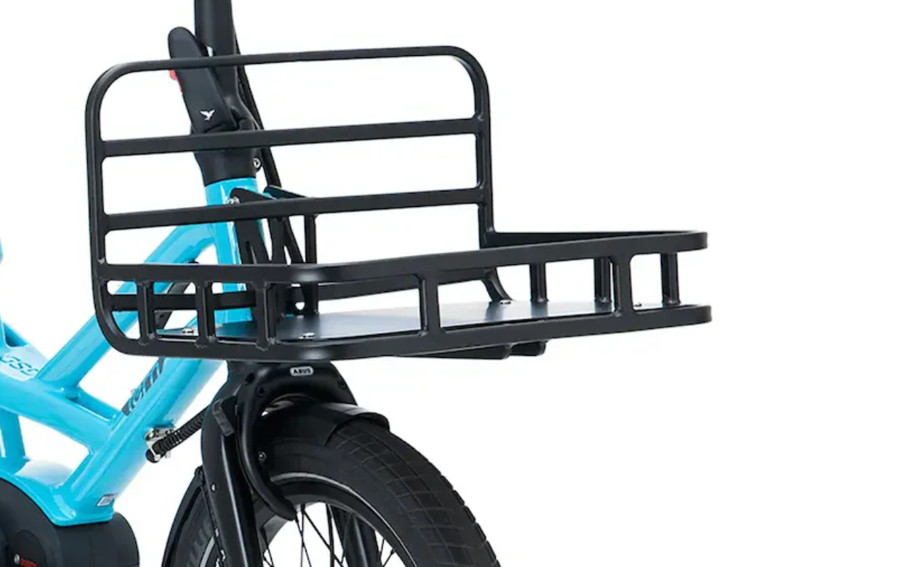 Tern Transporteur Rack installed look | Electric Bikes Brisbane