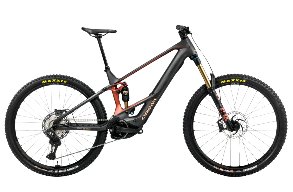 Orbea Wild M-Team eMTB 2026 Diamond Carbon/Mars Red Colour | Electric Bikes Brisbane