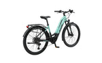 XDS Advance 600 Step-Thru E-Bike in Black/Green Rear View | Electric Bikes Brisbane