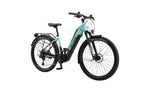XDS Advance 600 Step-Thru E-Bike in Black/Green Front View | Electric Bikes Brisbane