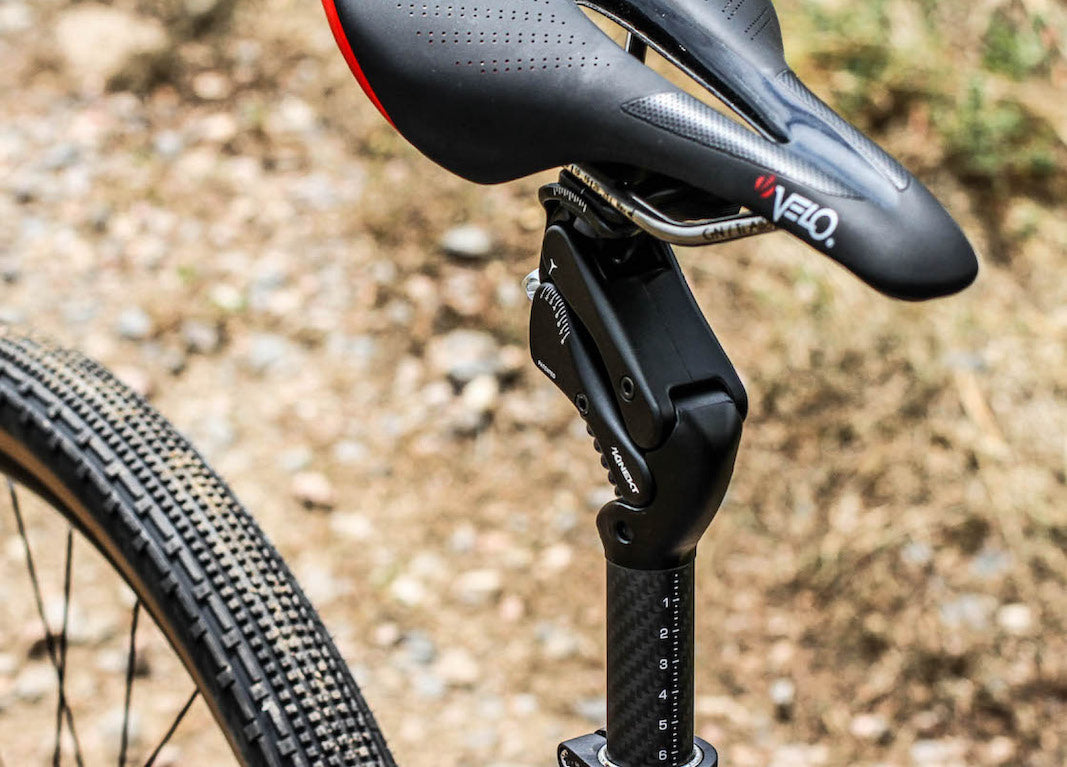 Kinekt Active Suspension Seatpost For EBike Comfort Electric Bikes