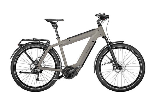 Riese & Muller Supercharger GT Touring ebike, Silver | Electric Bikes Brisbane