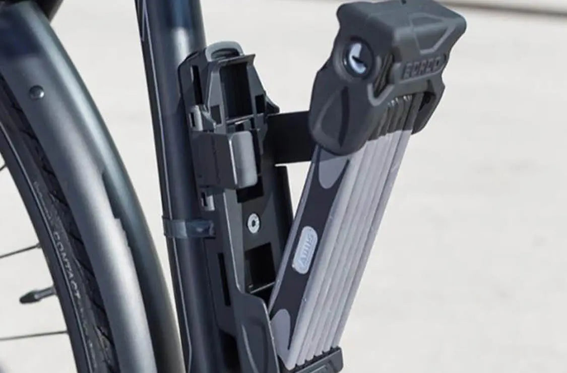 ABUS Lock Bordo 6000 Plus Black 90CM Electric Bikes Brisbane