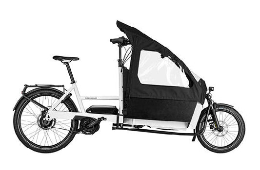 Riese & Muller Transporter2 65 Cargo EBike, Box and Child Cover EBike | Electric Bikes Brisbane