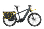 Riese & Muller Multicharger GT Vario 750 EBike, Grey/Curry with Passenger Kit EBike | Electric Bikes Brisbane