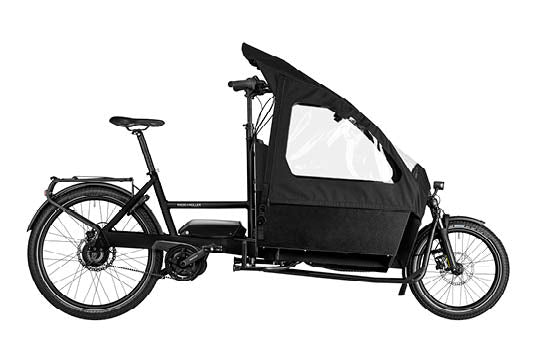 Riese & Muller Transporter2 65 Cargo EBike, Box and Child Cover EBike | Electric Bikes Brisbane