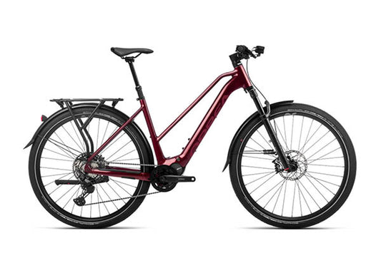 Orbea Kemen Mid 10 E-Bike, Dark Red | Electric Bikes Brisbane