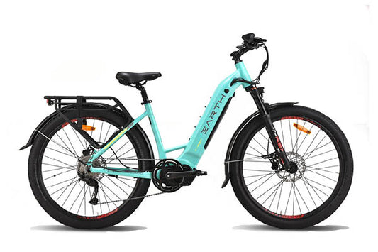 Earth T-Rex 650B Mixie Trekking eBike, Ltd Edition Neon | Electric Bikes Brisbane