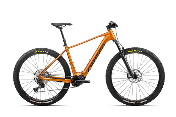 Orbea Urrun 10 Hardtail eMTB, Orange/Black | Electric Bikes Brisbane